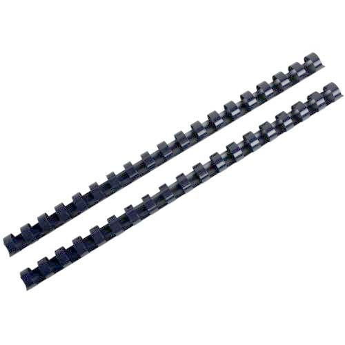 Fellowes Premium 1/2" Navy Blue Plastic Binding Combs 25pk