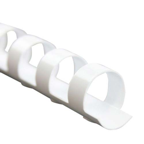 Fellowes Premium 1/2" White Plastic Binding Combs 100pk - 52372