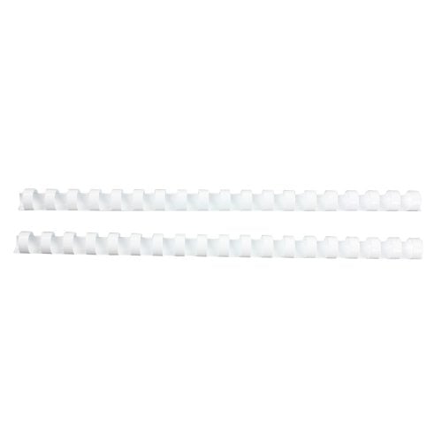 Fellowes Premium 1/2" White Plastic Binding Combs 100pk - 52372