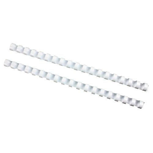 Fellowes Premium 1/2" White Plastic Binding Combs 25pk - 52332