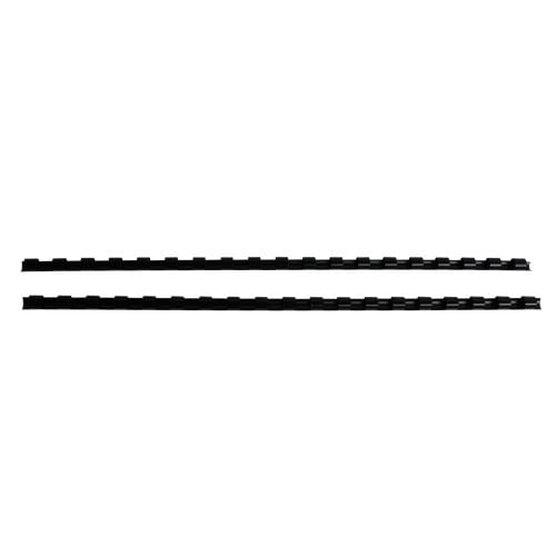 Fellowes Premium 1/4" Black Plastic Binding Combs 25pk - 52320