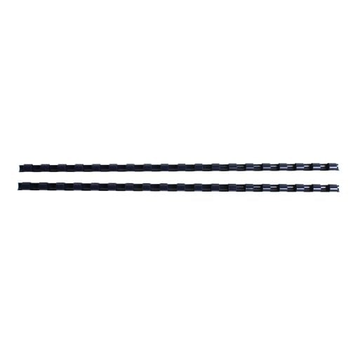 Fellowes Premium 1/4" Navy Blue Plastic Binding Combs 25pk