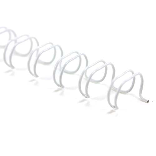 Fellowes Premium 1/4" White Wire Binding Elements 25pk - 52540