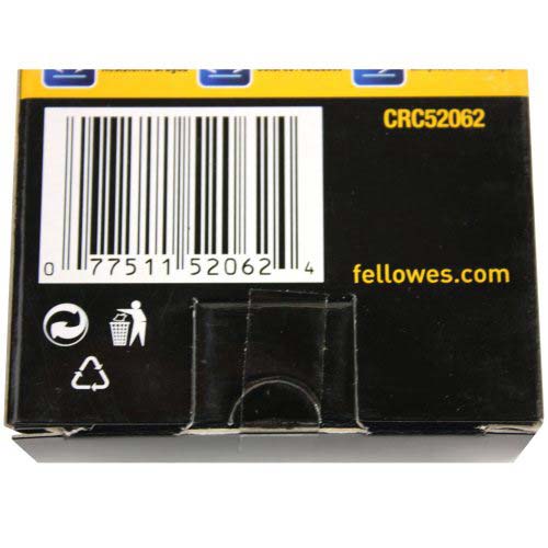 Fellowes Premium 10mil Punched Luggage Tag Pouches - 100pk