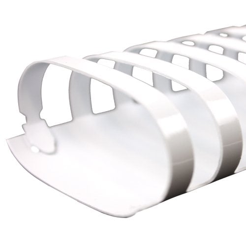 Fellowes Premium 2" White Plastic Binding Combs - 40pk