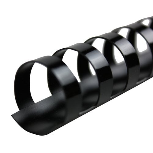 Fellowes Premium 3/4" Black Plastic Binding Combs 100pk - 52367