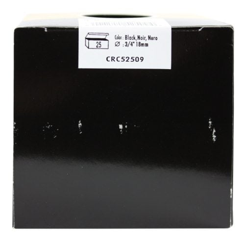 Fellowes Premium 3/4" Black Plastic Binding Combs 25pk - 52509