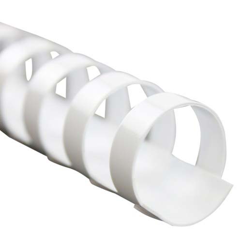 Fellowes Premium 3/4" White Plastic Binding Combs 100pk - 52374