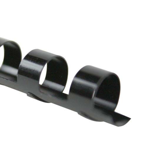 Fellowes Premium 3/8" Black Plastic Binding Combs 100pk - 52325