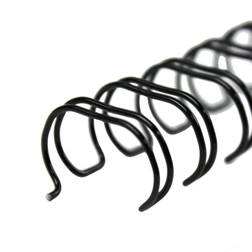 Fellowes Premium 3/8" Black Wire Binding Elements 25pk - 52541