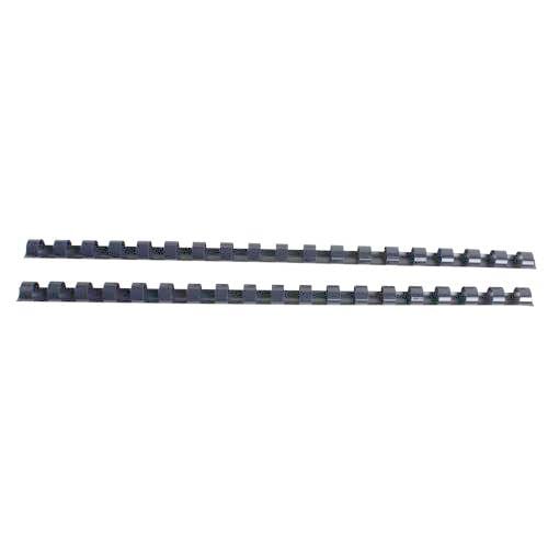 Fellowes Premium 3/8" Navy Blue Plastic Binding Combs 100pk - 52505