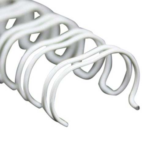 Fellowes Premium 3/8" White Wire Binding Elements 25pk - 52542