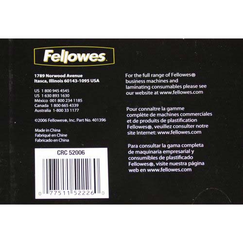 Fellowes Premium 3mil Legal Size Laminating Pouches 50pk - 52226