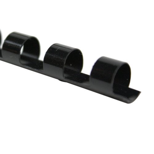 Fellowes Premium 5/16" Black Plastic Binding Combs 100pk - 52507