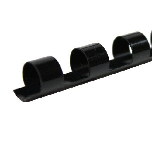 Fellowes Premium 5/16" Black Plastic Binding Combs 25pk - 52321