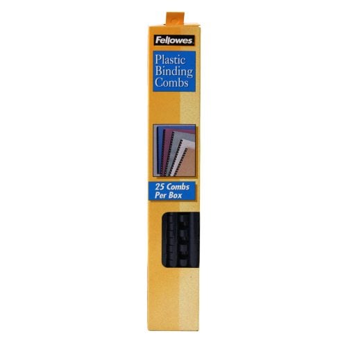 Fellowes Premium 5/16" Navy Blue Plastic Binding Combs 25pk