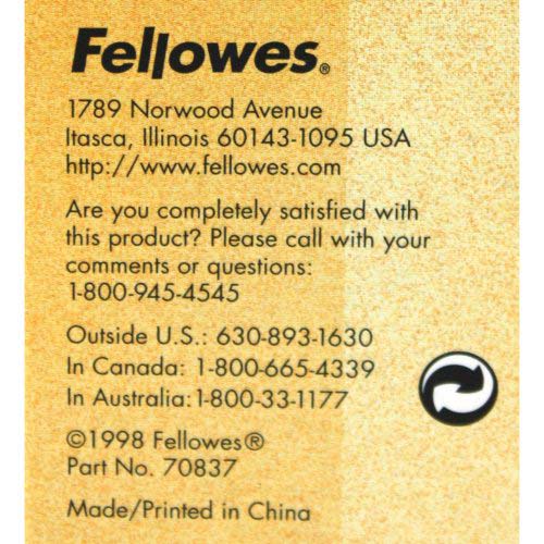 Fellowes Premium 5/16" Navy Blue Plastic Binding Combs 25pk
