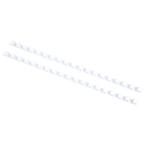 Fellowes Premium 5/16" White Plastic Binding Combs 100pk - 52508