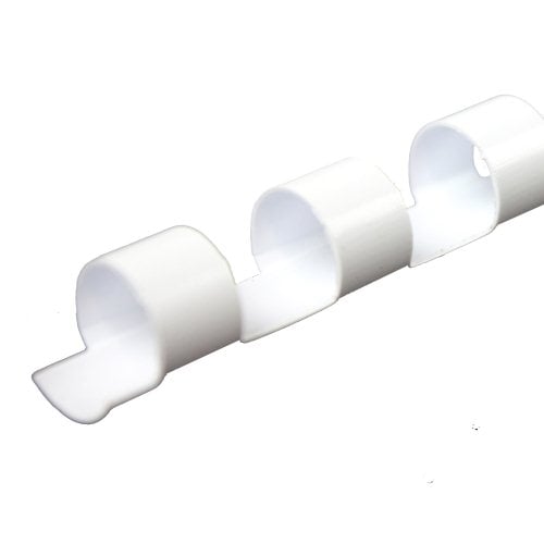 Fellowes Premium 5/16" White Plastic Binding Combs 25pk - 52330