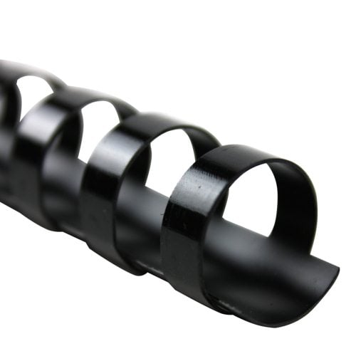 Fellowes Premium 5/8" Black Plastic Binding Combs 100pk - 52327