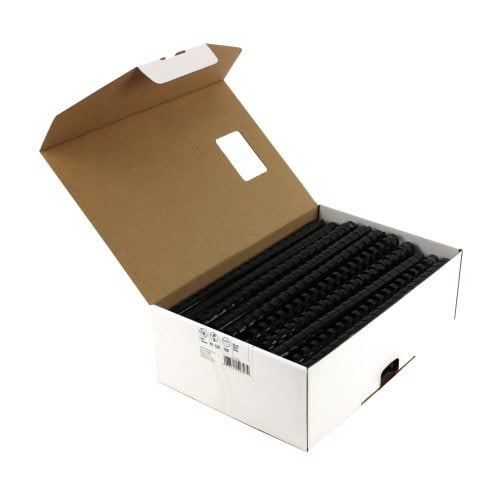 Fellowes Premium 5/8" Black Plastic Binding Combs 100pk - 52327