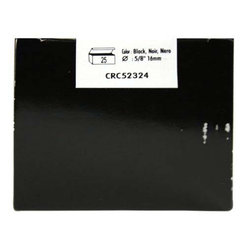 Fellowes Premium 5/8" Black Plastic Binding Combs 25pk - 52324