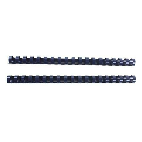 Fellowes Premium 5/8" Navy Blue Plastic Binding Combs 100pk - 52390
