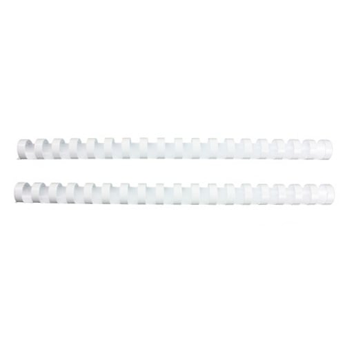 Fellowes Premium 5/8" White Plastic Binding Combs 100pk - 52373