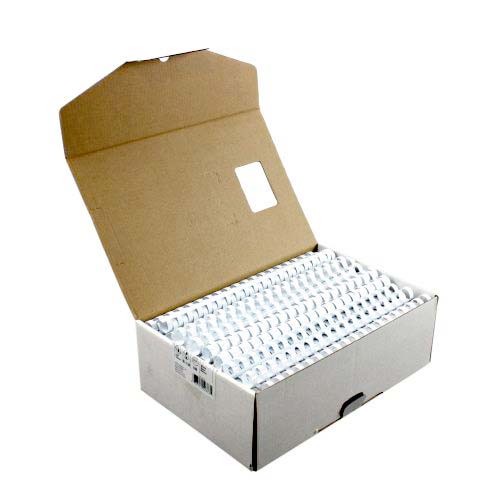 Fellowes Premium 5/8" White Plastic Binding Combs 100pk - 52373