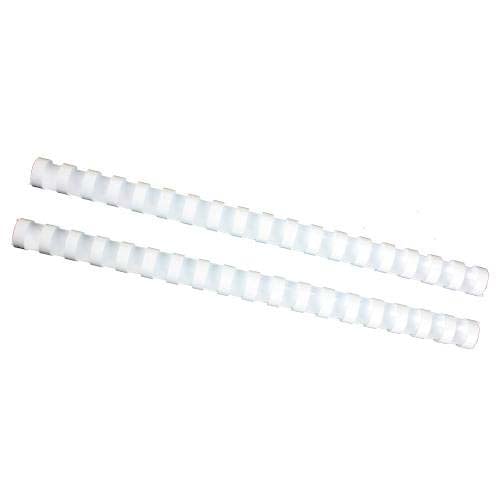Fellowes Premium 5/8" White Plastic Binding Combs - 25pk