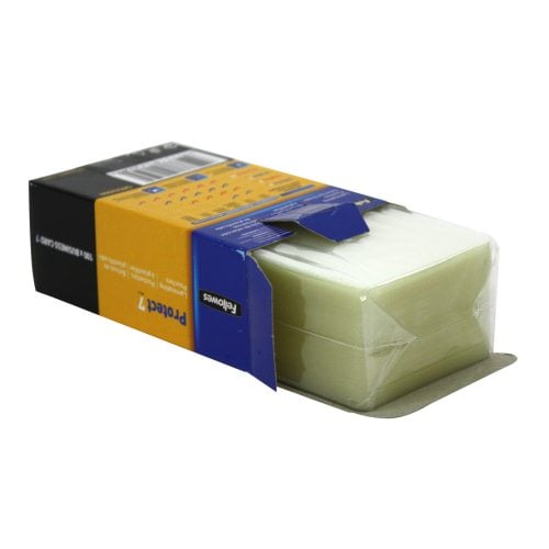 Fellowes Premium 7mil Business Card Laminating Pouches 100pk - 52059