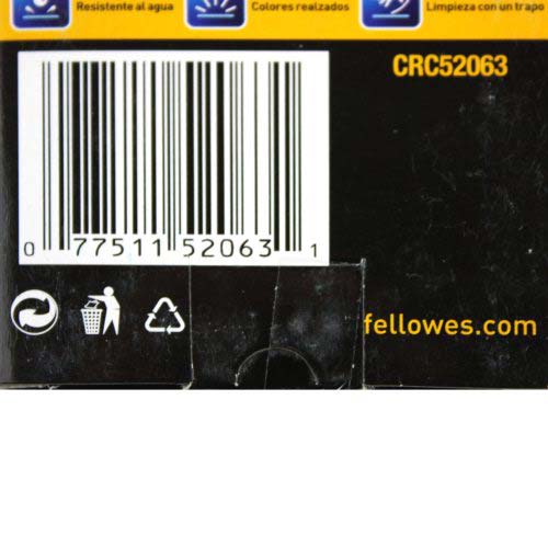 Fellowes Premium 7mil Punched Luggage Tag Pouches - 100pk