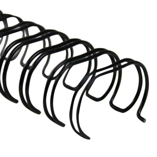 Fellowes Premium 9/16" Black Wire Binding Elements 25pk - 5255601