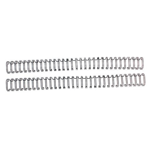 Fellowes Premium 9/16" Black Wire Binding Elements 25pk - 5255601