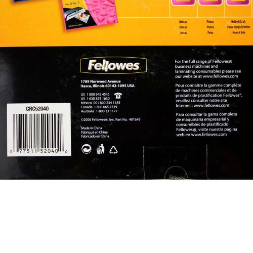 Fellowes Premium Letter Size Laminating Pouches