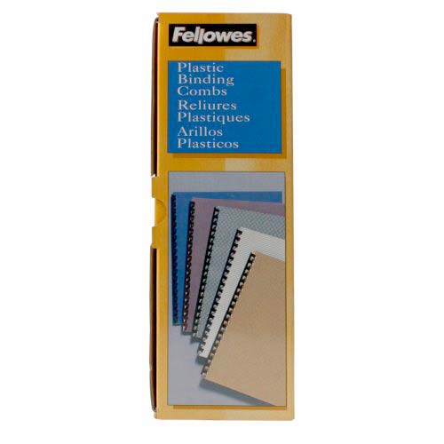 Fellowes Premium White Plastic Binding Combs