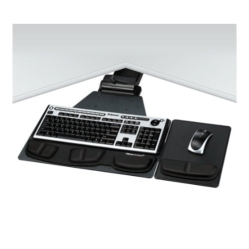 Fellowes Professional Series Corner Executive Keyboard Tray - 8035901