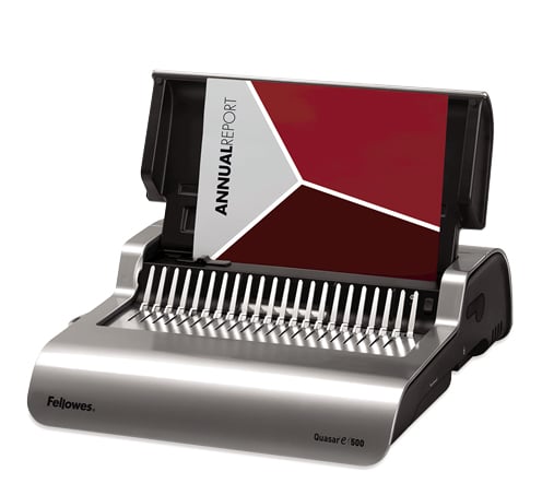 Fellowes Quasar E Electric Plastic Comb Binding Machine - 5216901