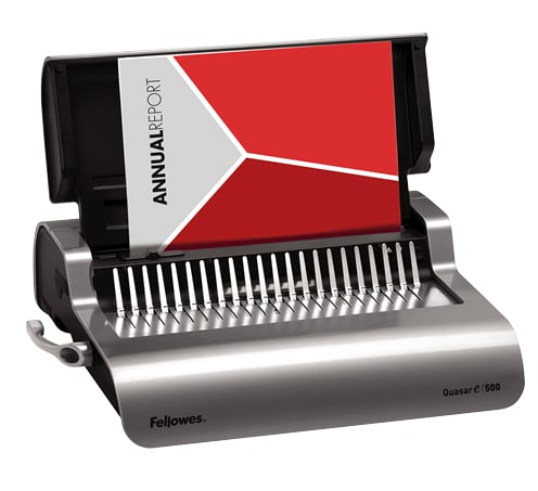 Fellowes Quasar E Electric Plastic Comb Binding Machine - 5216901