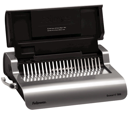 Fellowes Quasar E Electric Plastic Comb Binding Machine - 5216901
