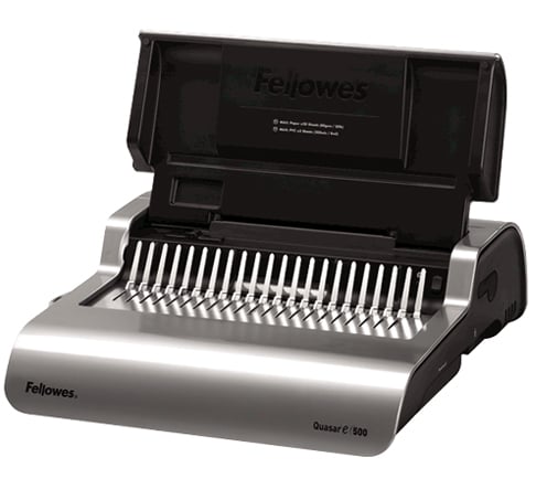 Fellowes Quasar E Electric Plastic Comb Binding Machine - 5216901