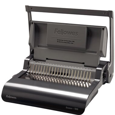 Fellowes Quasar+ Plastic Comb Binding Machine - 5227201