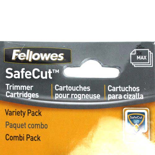 Fellowes SafeCut Assorted Replacement Cartridges 3pk - 5411304