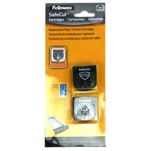 Fellowes SafeCut Straight Replacement Cartridges 2pk - 5411404