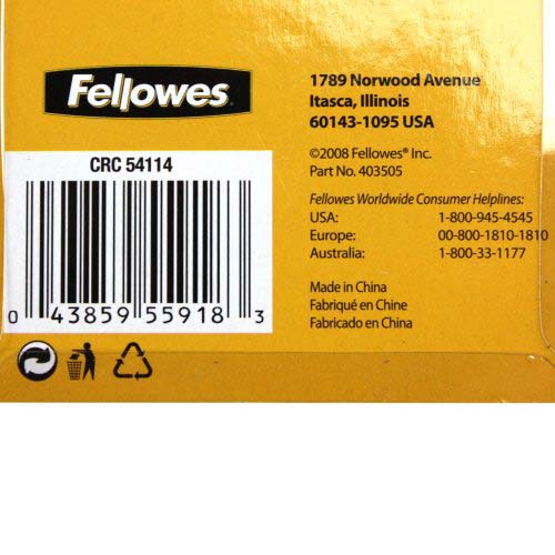 Fellowes SafeCut Straight Replacement Cartridges 2pk - 5411404