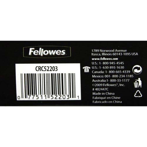 Fellowes Self Adhesive Luggage Tag Pouches with Loops 5pk - 5220301