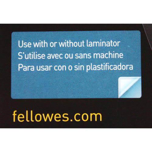 Fellowes Self Adhesive 4" x 6" Photo Size Laminating Pouches 5pk - 5220401 - Clearance Sale