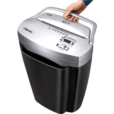 Fellowes Powershred W-11C Deskside Cross Cut Paper Shredder - 3103201