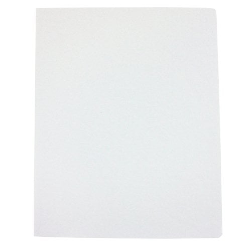 Fellowes White Grain Oversize Binding Covers - 50pk