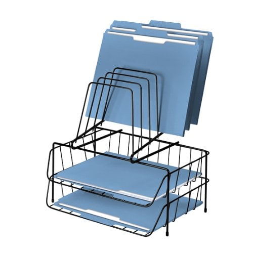 Fellowes Wire Double Tray with Step File - 72391